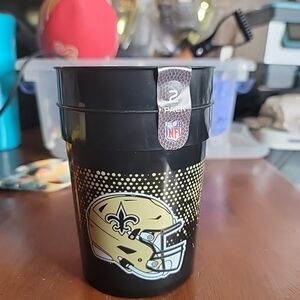 All Saints Black and Gold Helmet Cup GM8